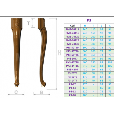 Деревянные декоративные элементы А-42